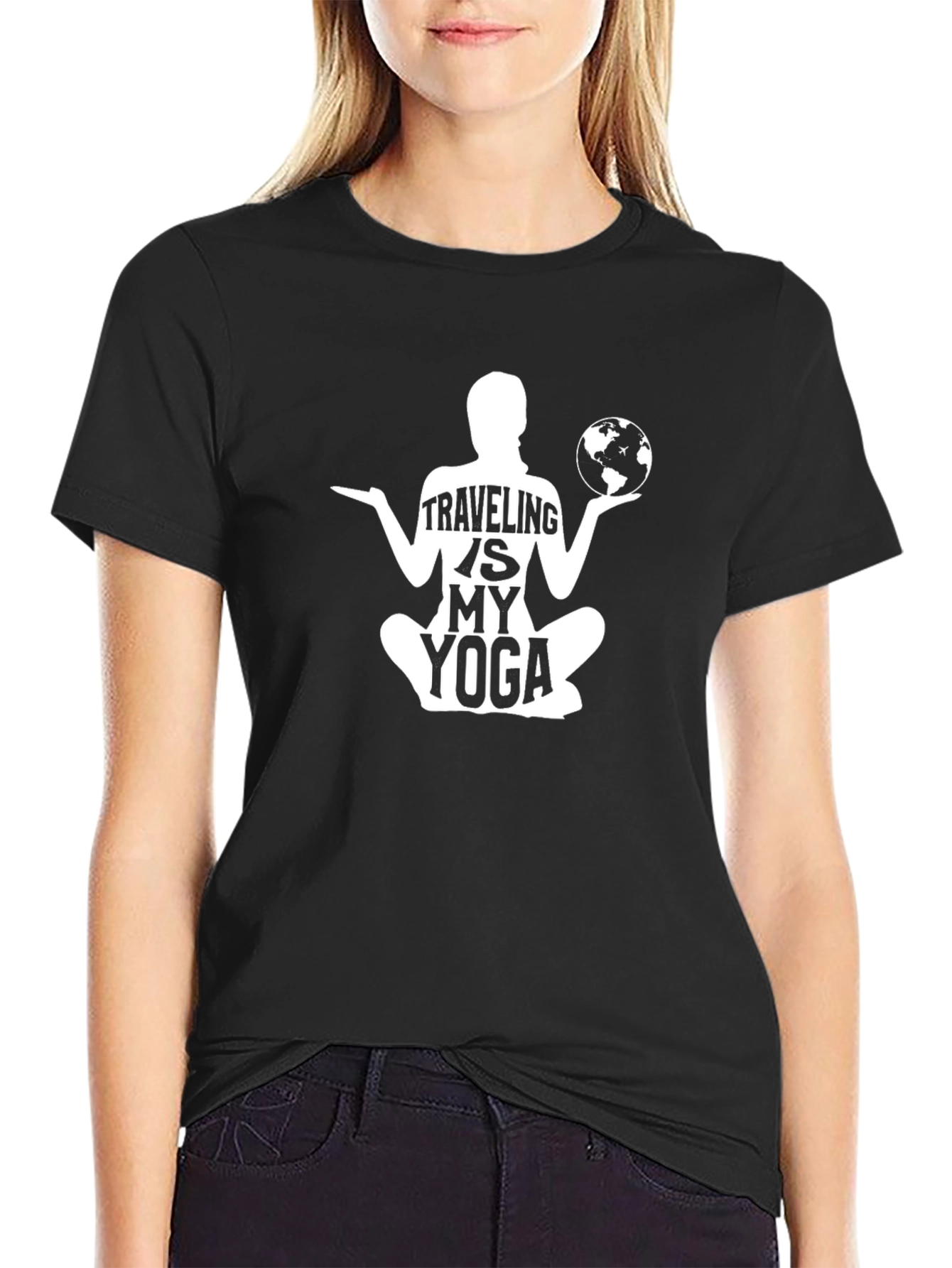 Traveling is My Yoga T-Shirt