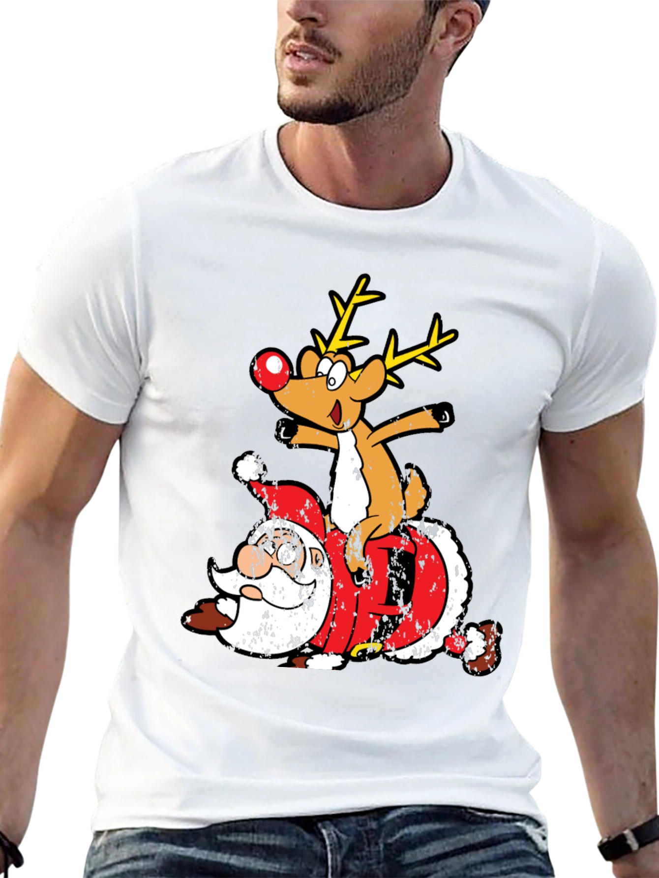 Santa Down! Graphic Tee