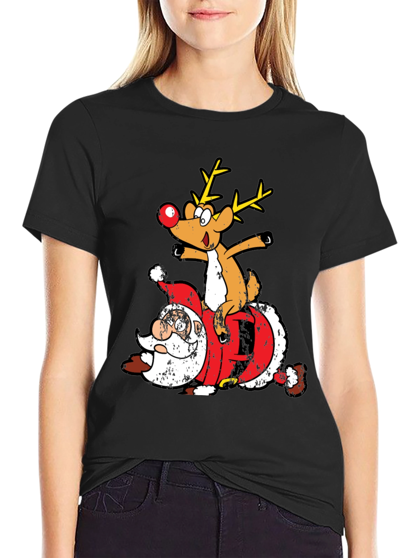Santa Down! Graphic Tee