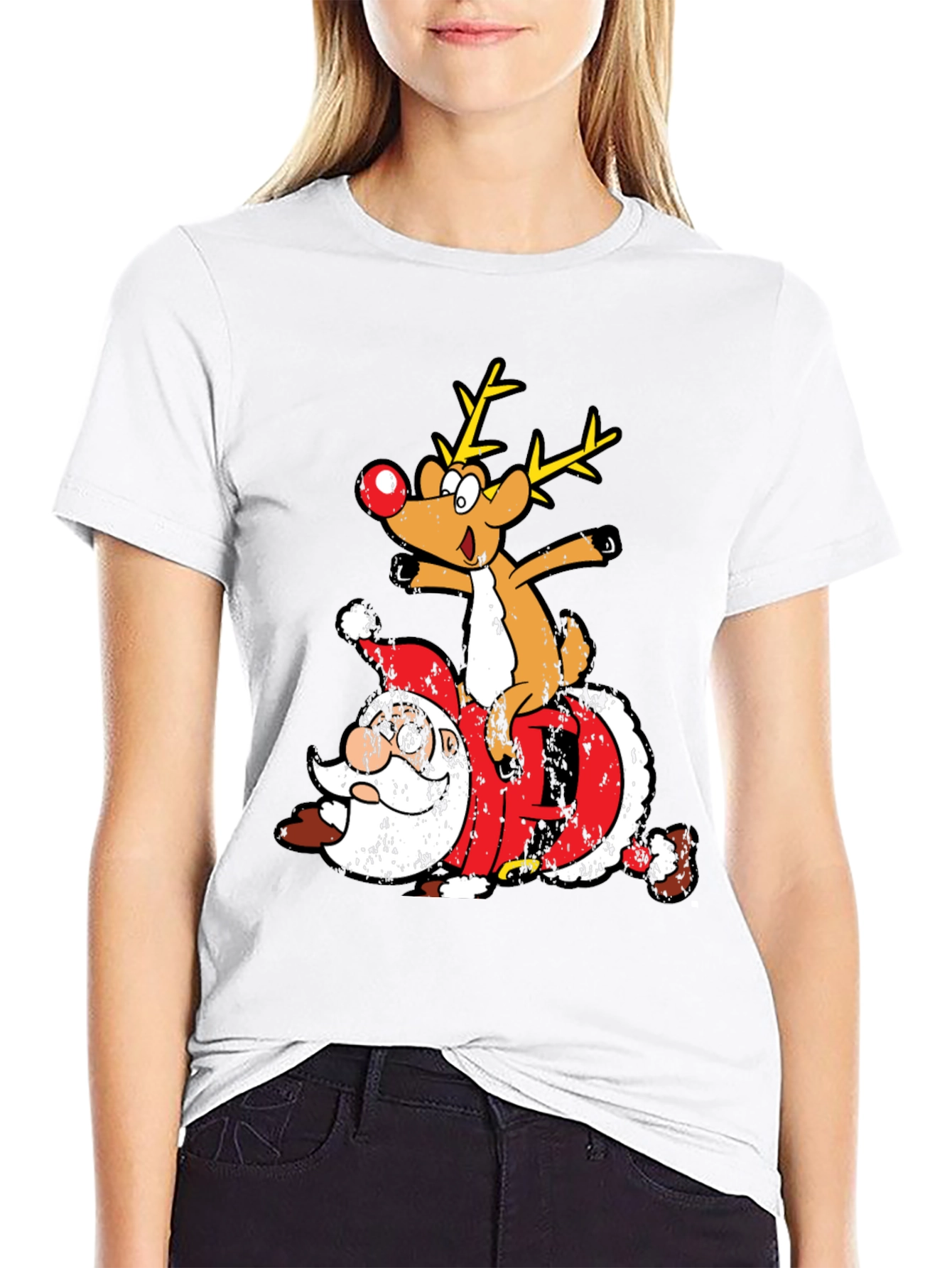 Santa Down! Graphic Tee