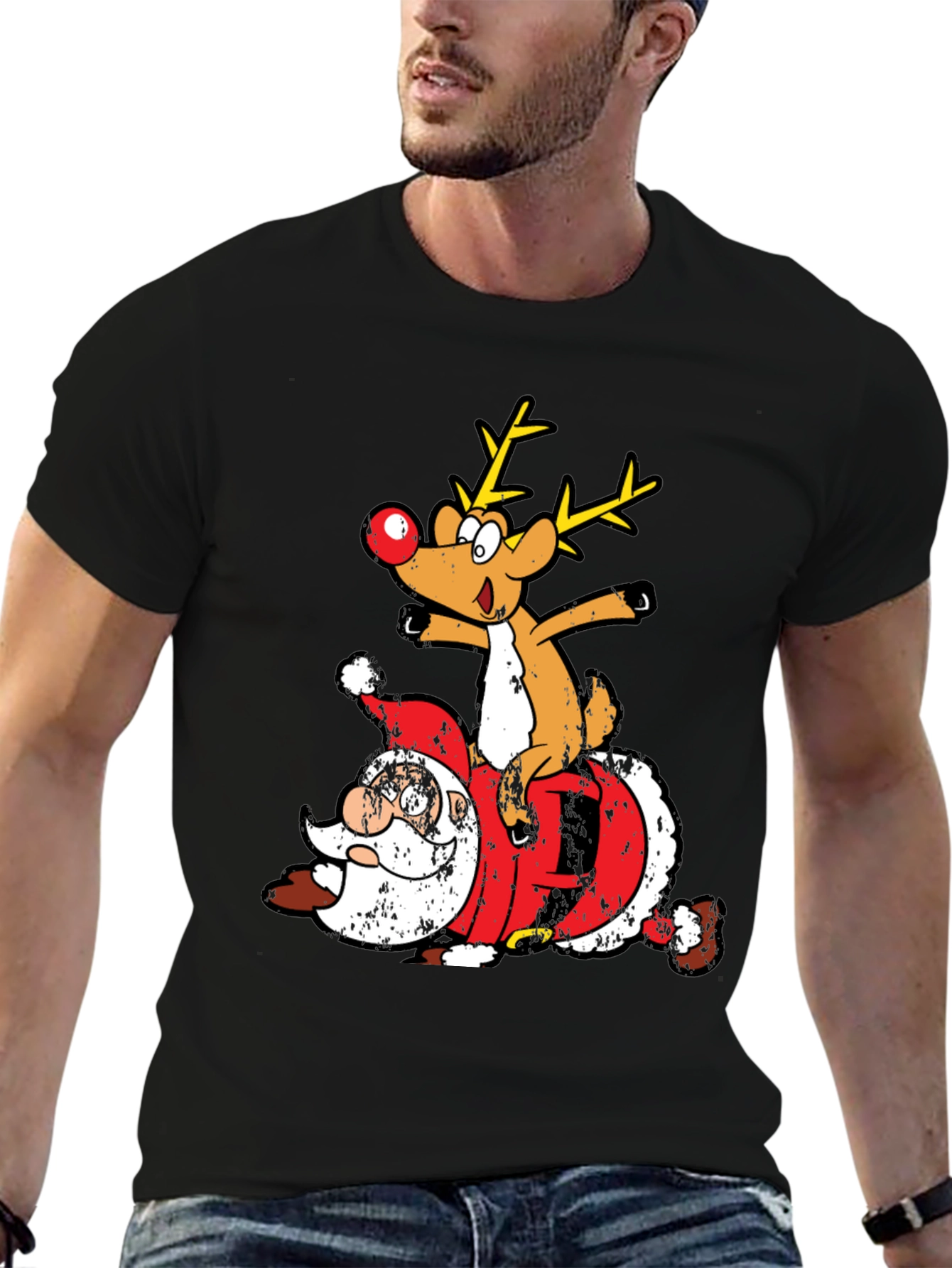 Santa Down! Graphic Tee