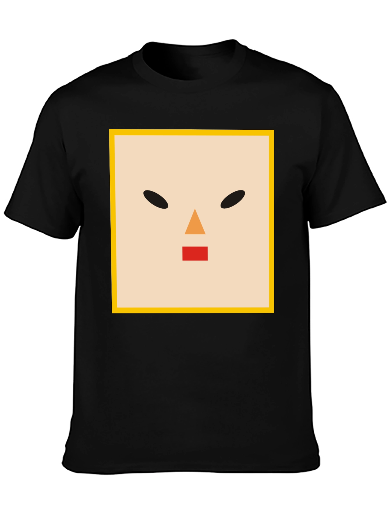 Minimalist Face Graphic Tee - Modern Streetwear