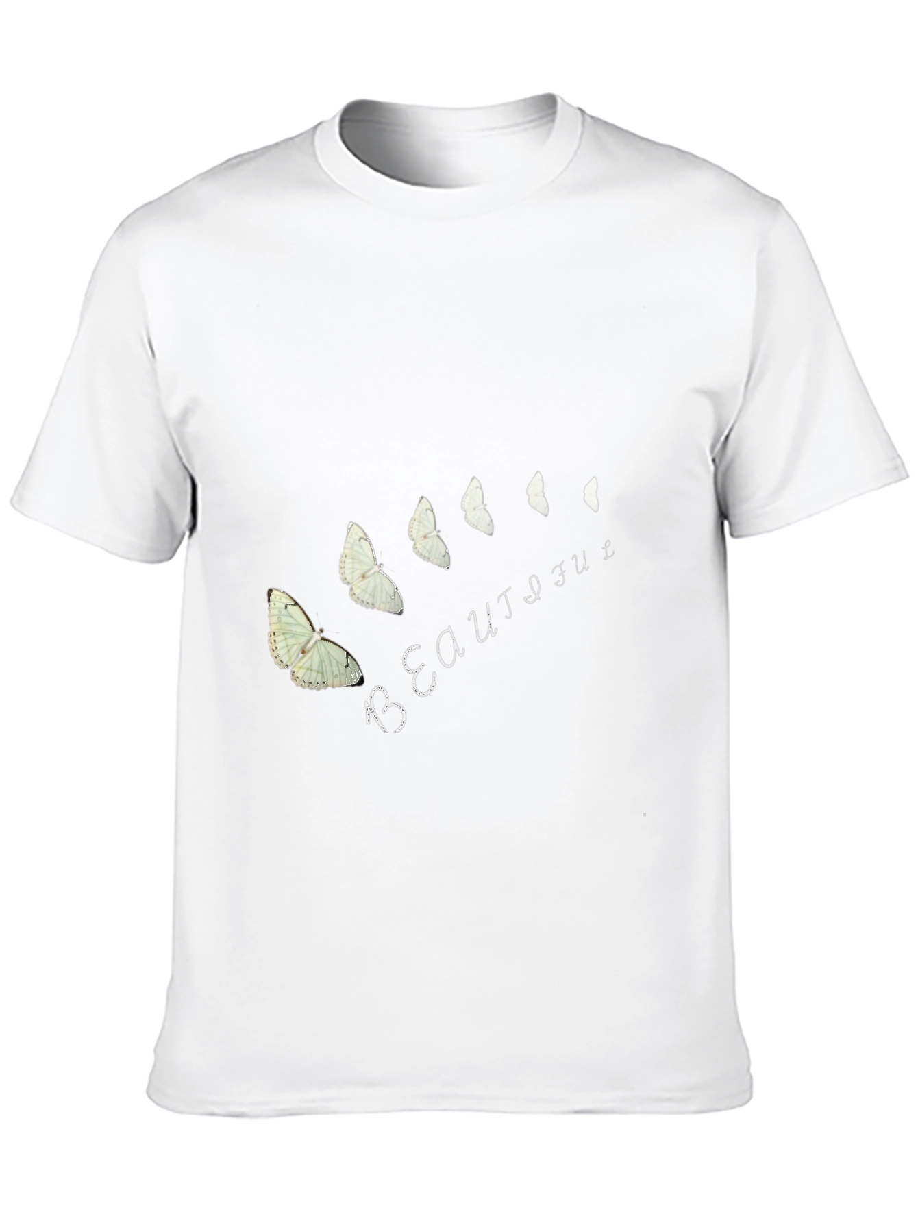 Butterfly Beautiful Graphic T-Shirt