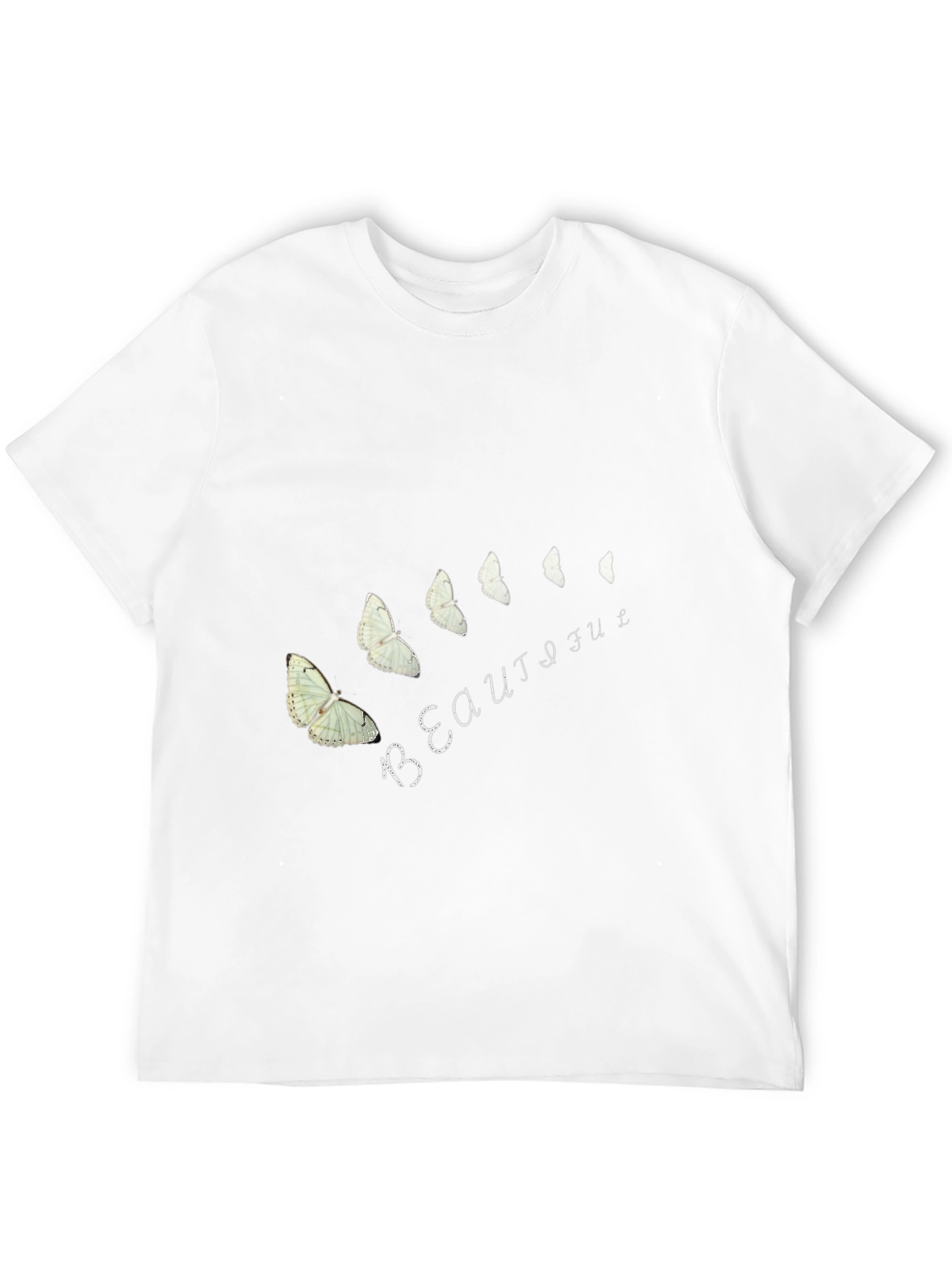 Butterfly Beautiful Graphic T-Shirt