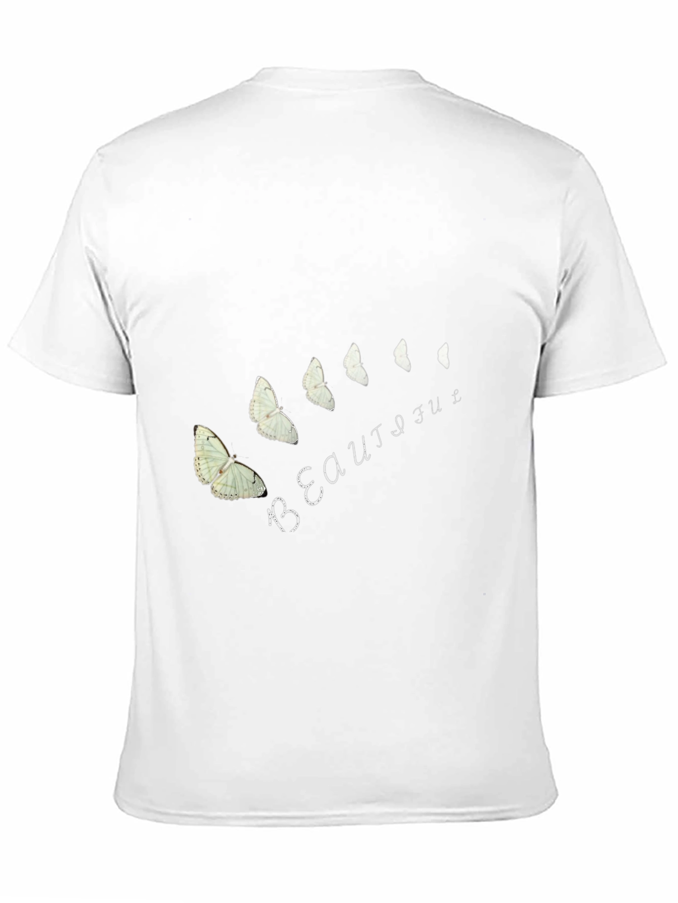 Butterfly Beautiful Graphic T-Shirt