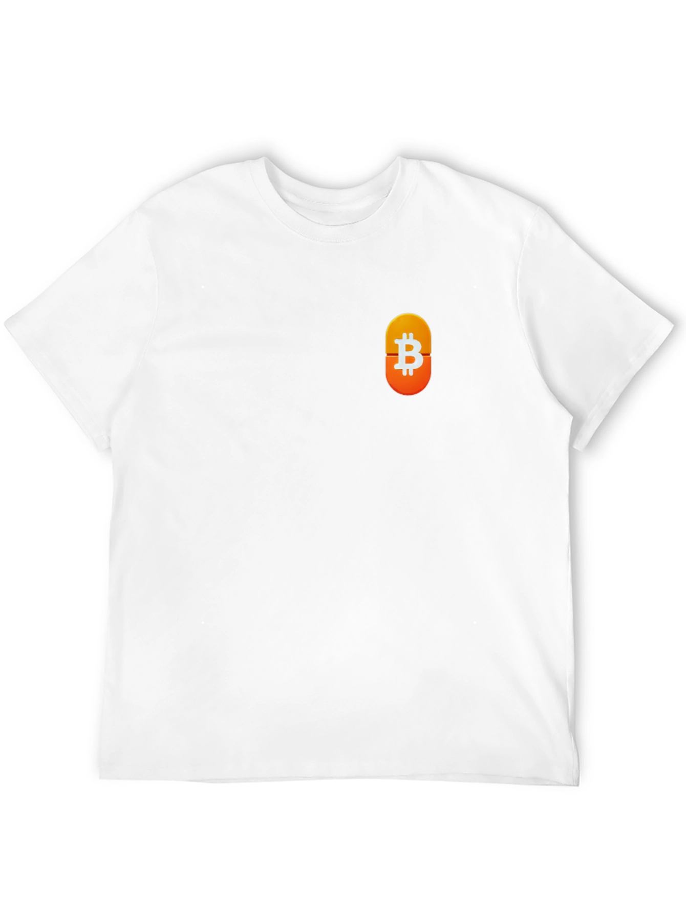 Bitcoin Symbol Black T-Shirt - Crypto Currency Tee