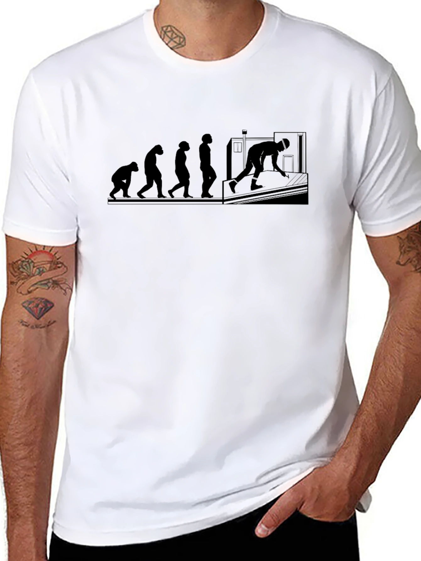 Evolution Bowling Black T-Shirt