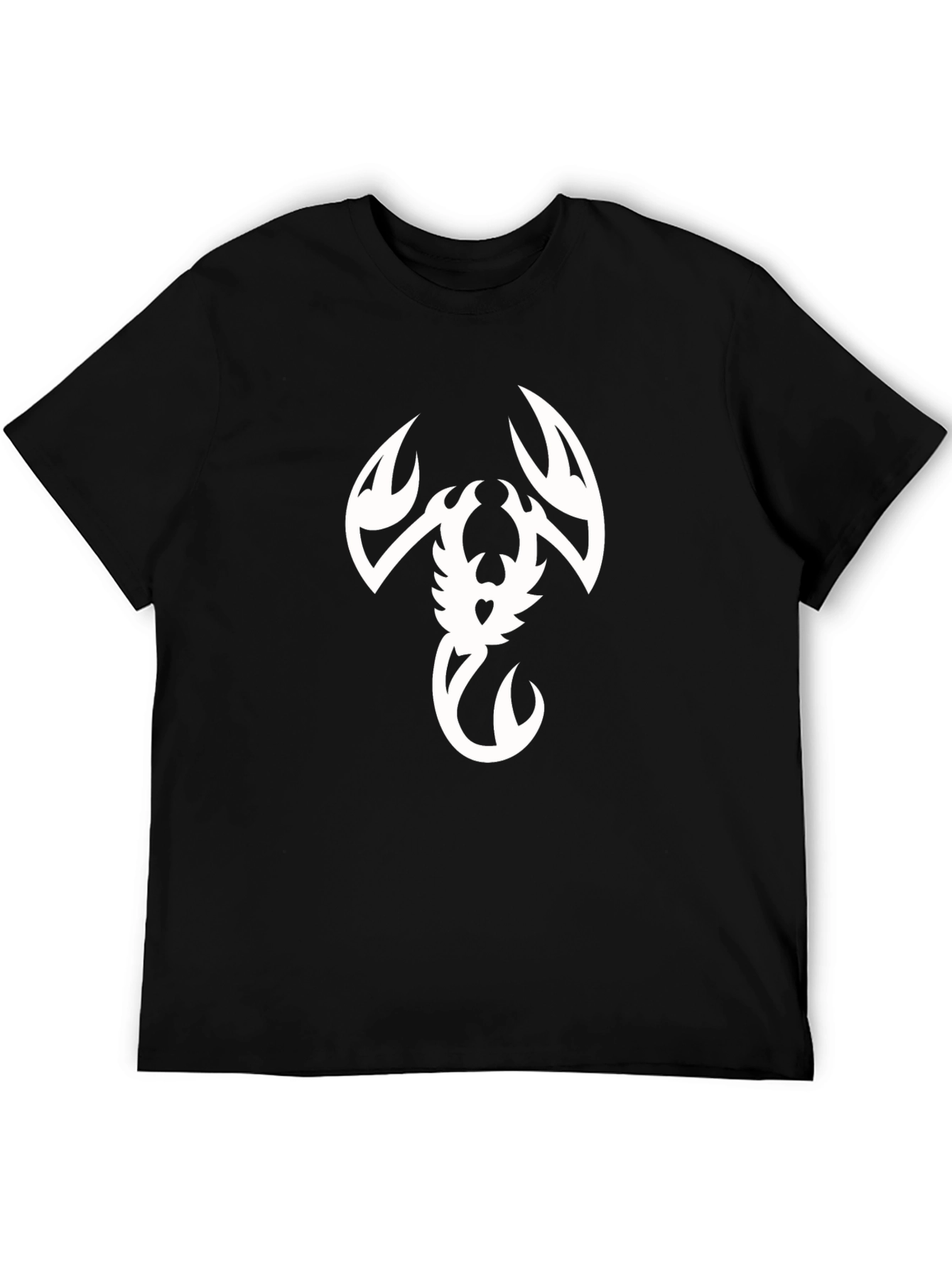 Tribal Scorpion Graphic Black T-Shirt