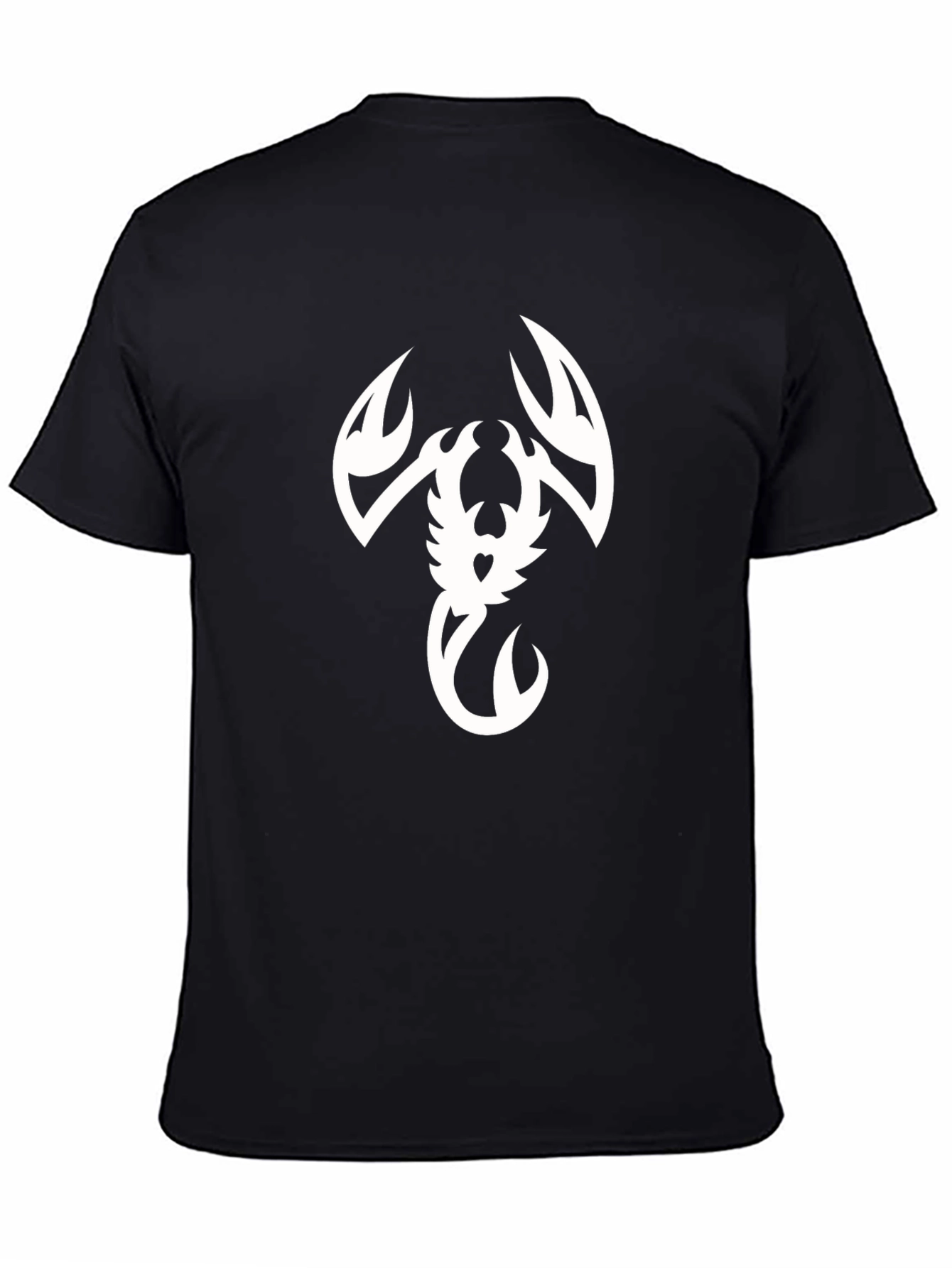 Tribal Scorpion Graphic Black T-Shirt