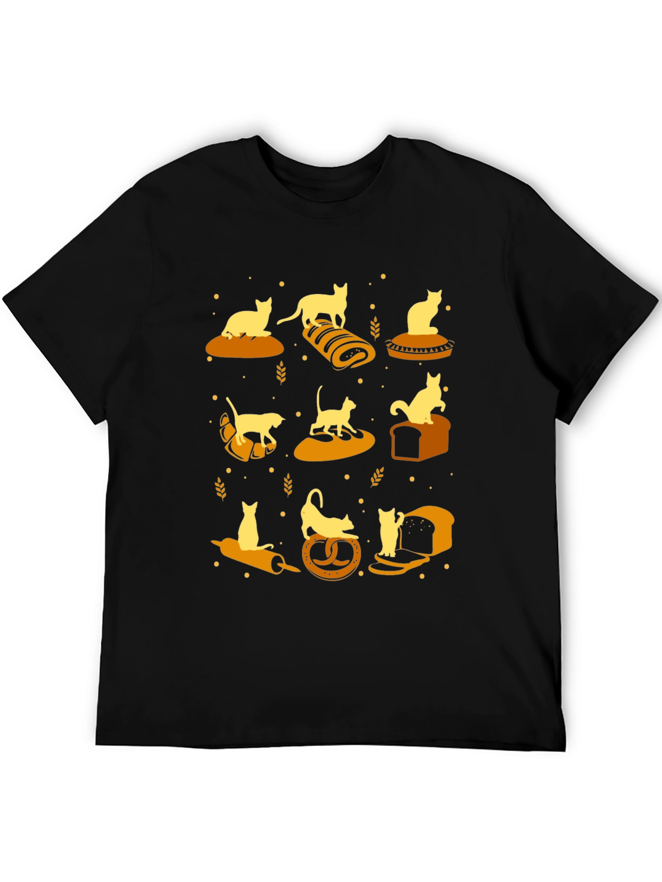 Cats on Bread T-Shirt - Novelty Graphic Tee