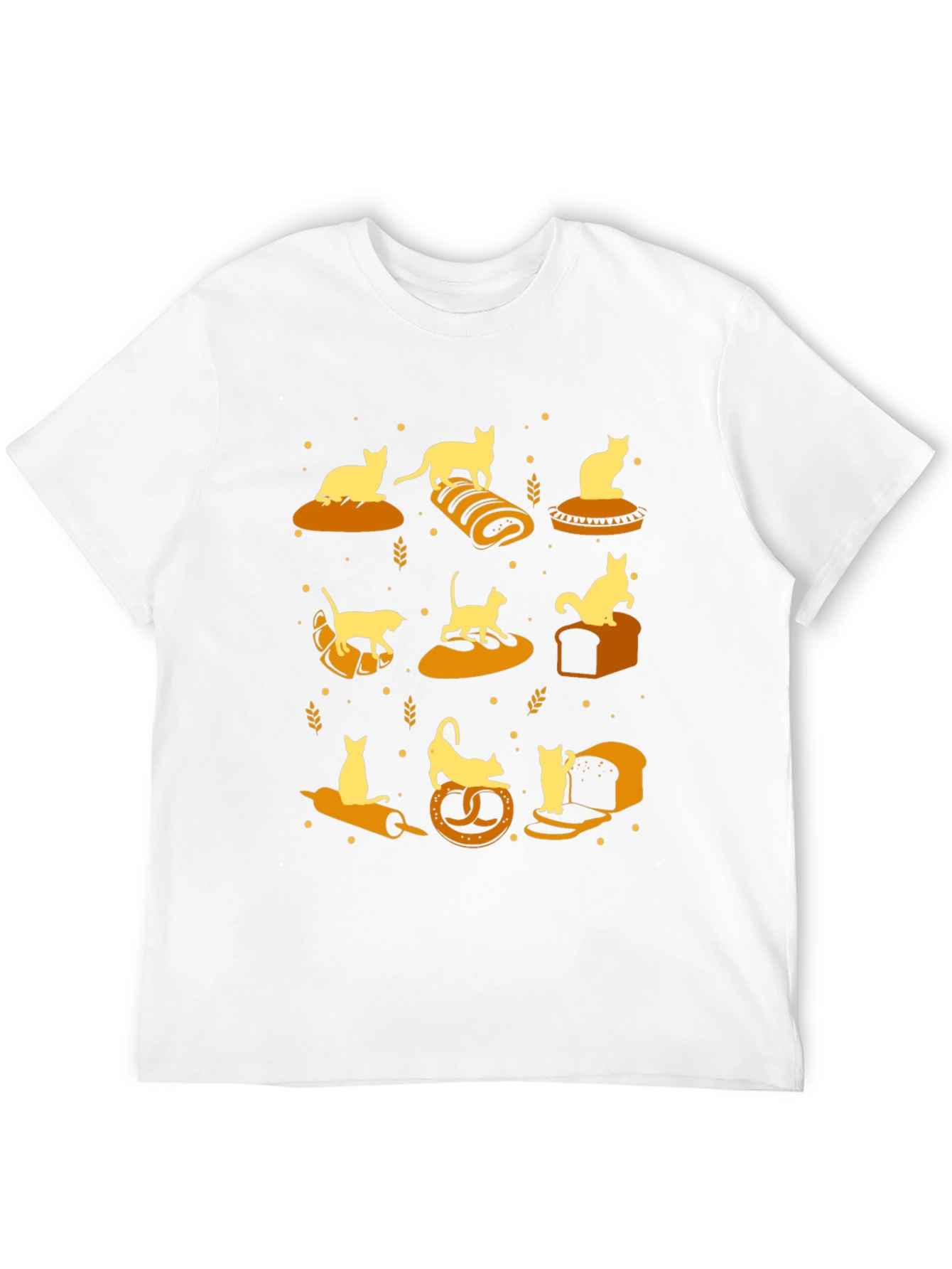 Cats on Bread T-Shirt - Novelty Graphic Tee
