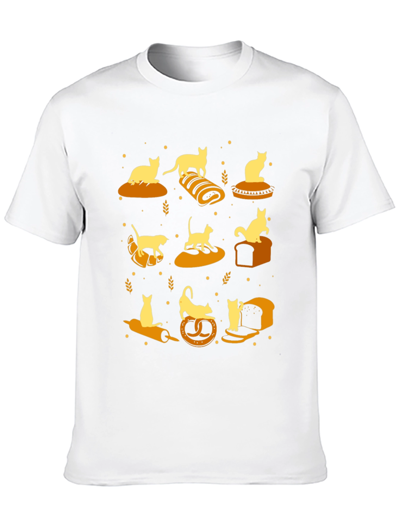 Cats on Bread T-Shirt - Novelty Graphic Tee