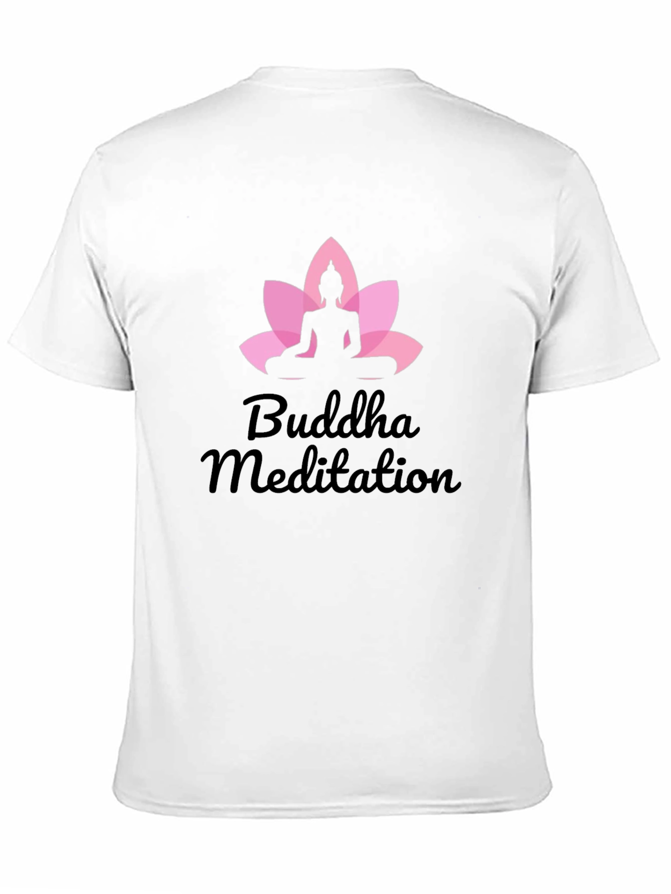 Buddha Meditation Black T-Shirt
