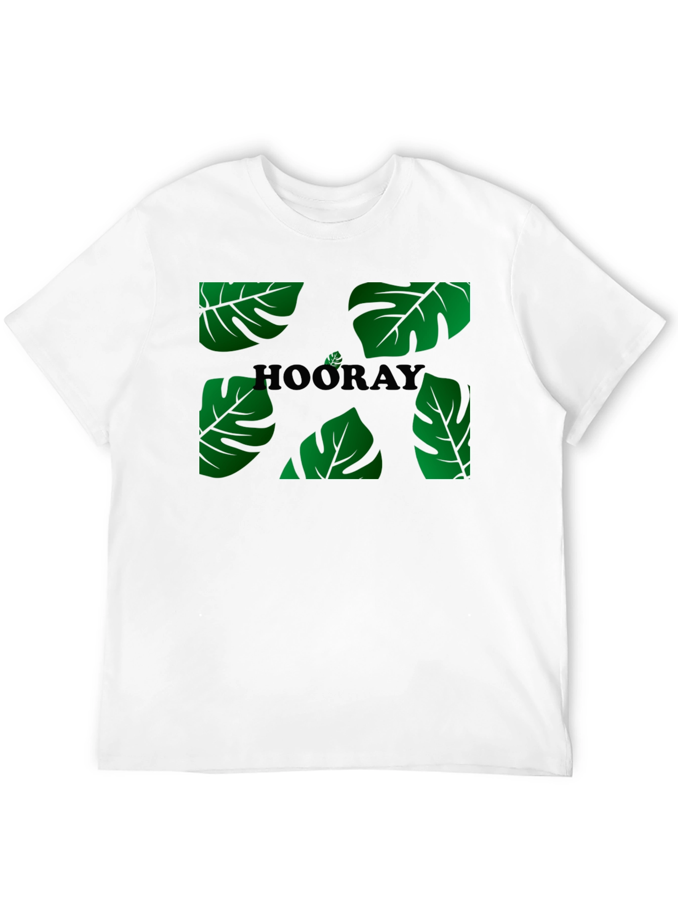 Tropical Hooray Black T-Shirt