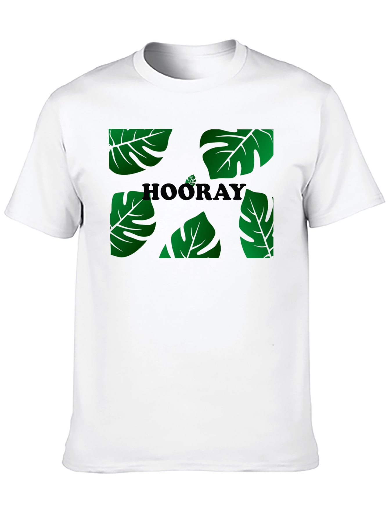 Tropical Hooray Black T-Shirt