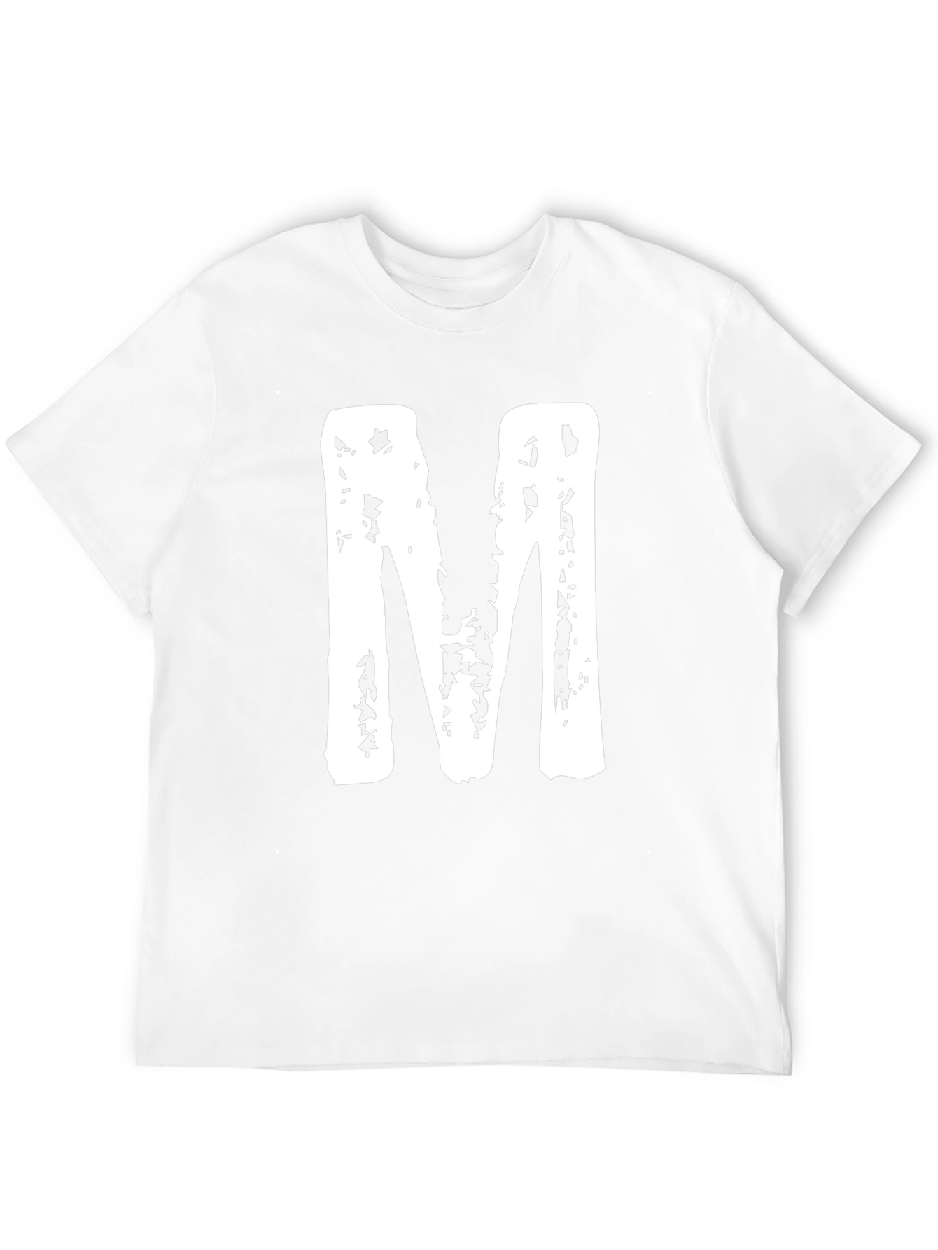 Bold M Graphic Tee - Unisex Black T-Shirt