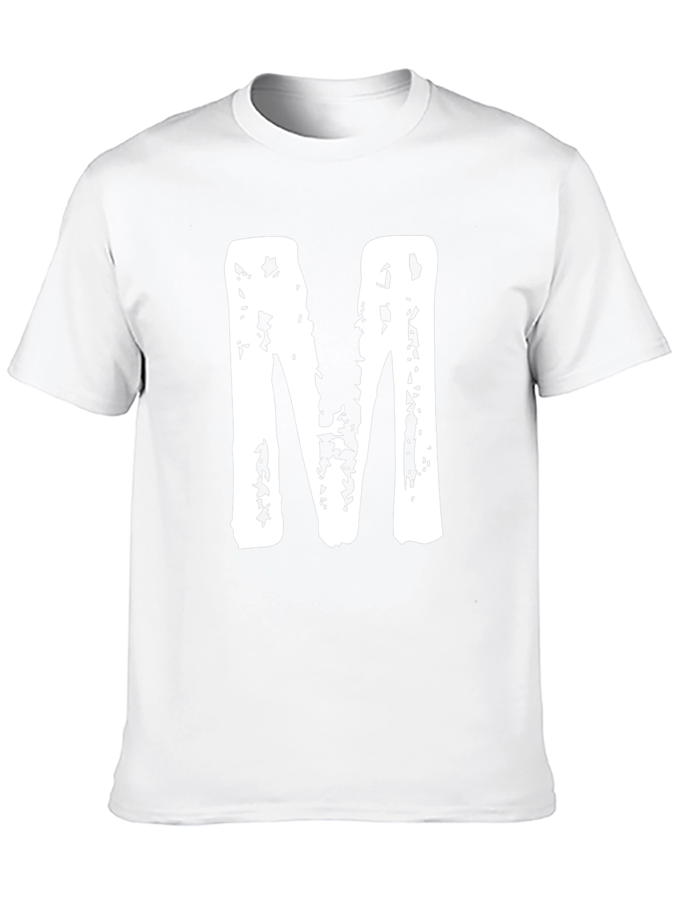 Bold M Graphic Tee - Unisex Black T-Shirt