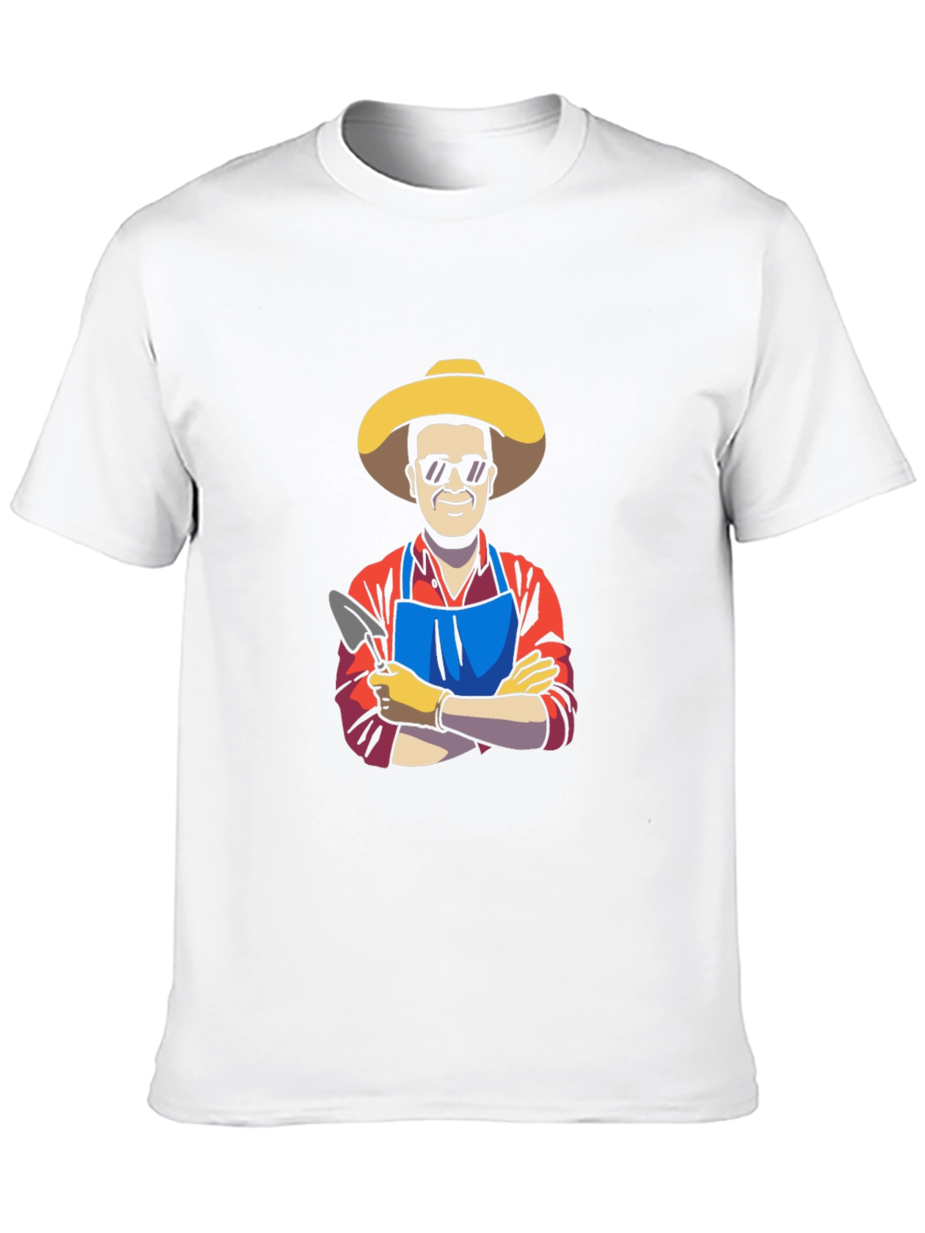 Gardener Graphic Tee - Black Cotton T-Shirt