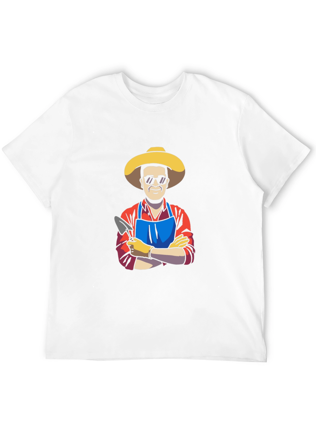 Gardener Graphic Tee - Black Cotton T-Shirt