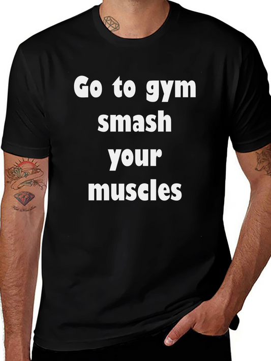 Gym Smash Muscles T-Shirt