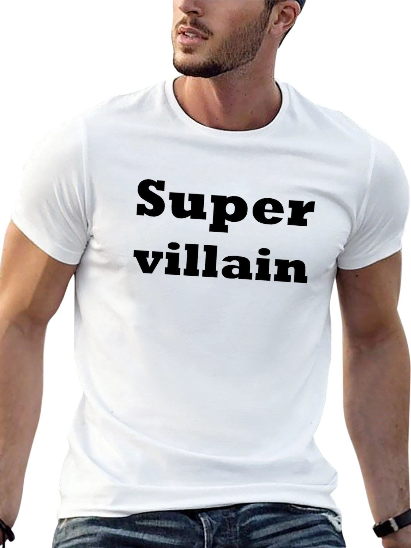 Super Villain Black T-Shirt