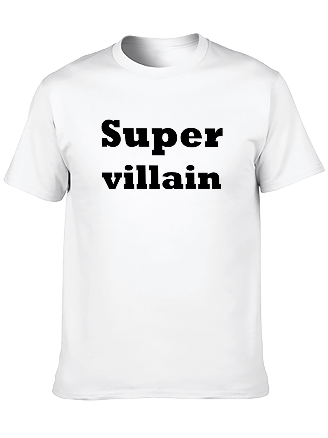 Super Villain Black T-Shirt