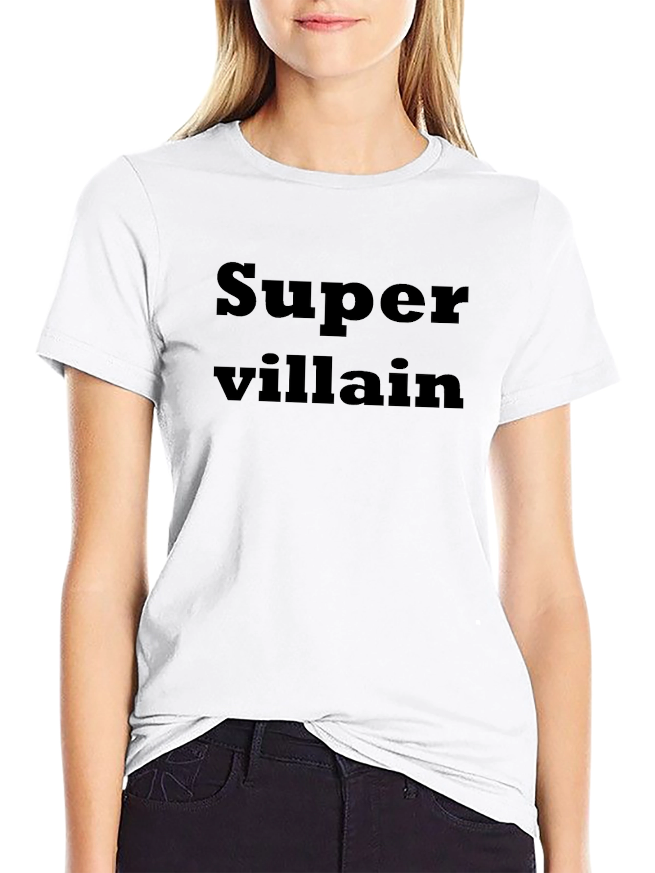 Super Villain Black T-Shirt