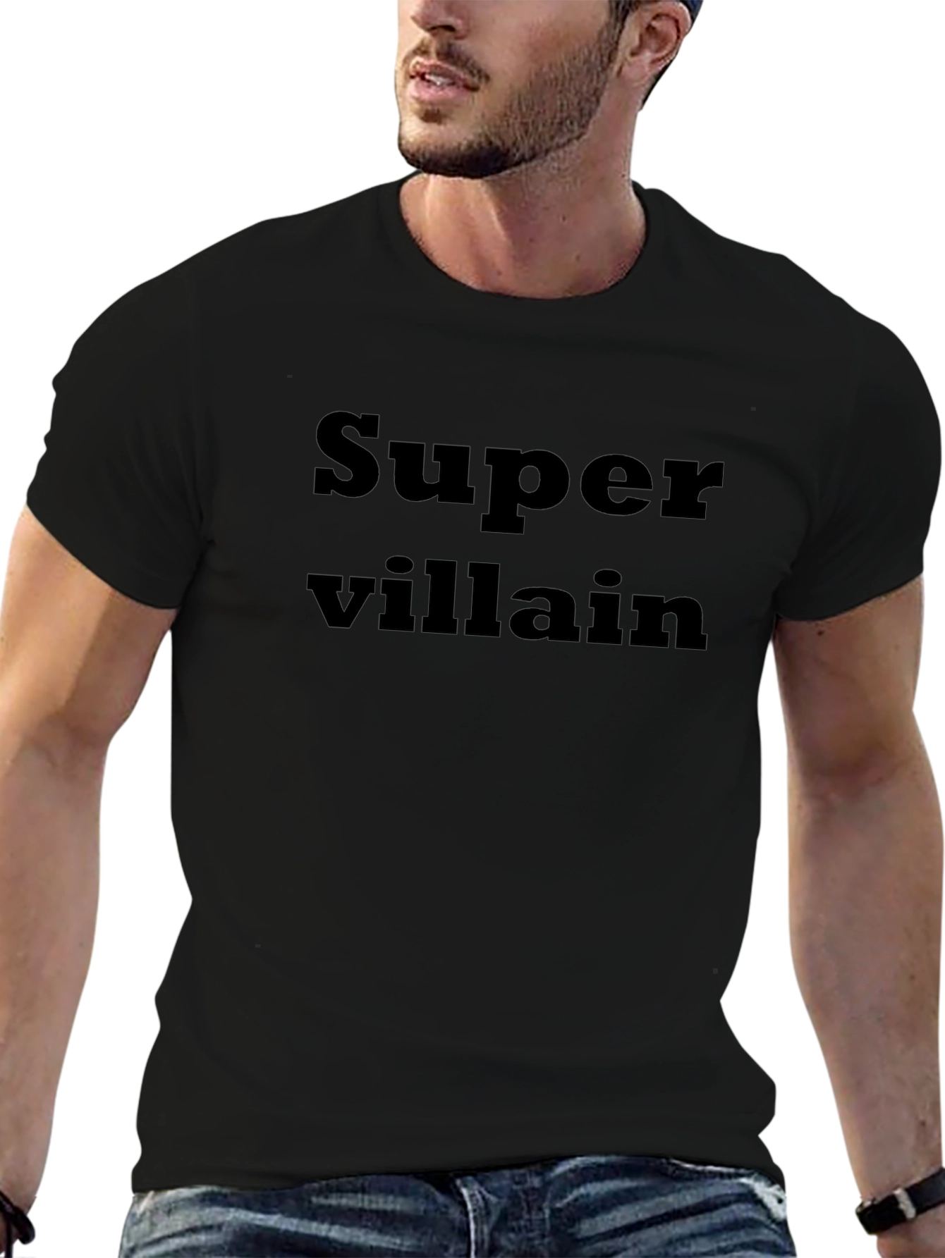 Super Villain Black T-Shirt