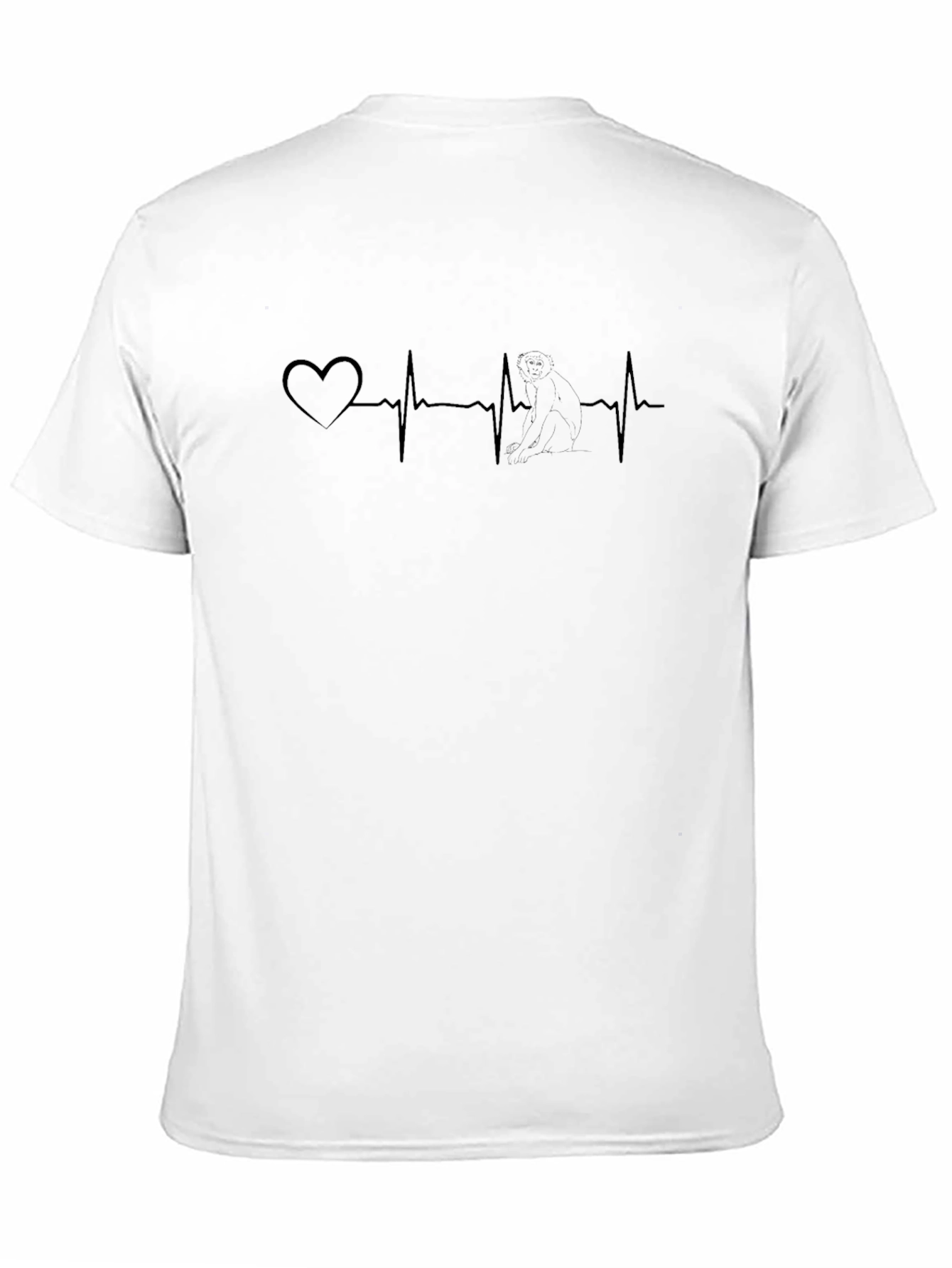 Heartbeat Dog Lover T-Shirt - Unisex Cotton Tee