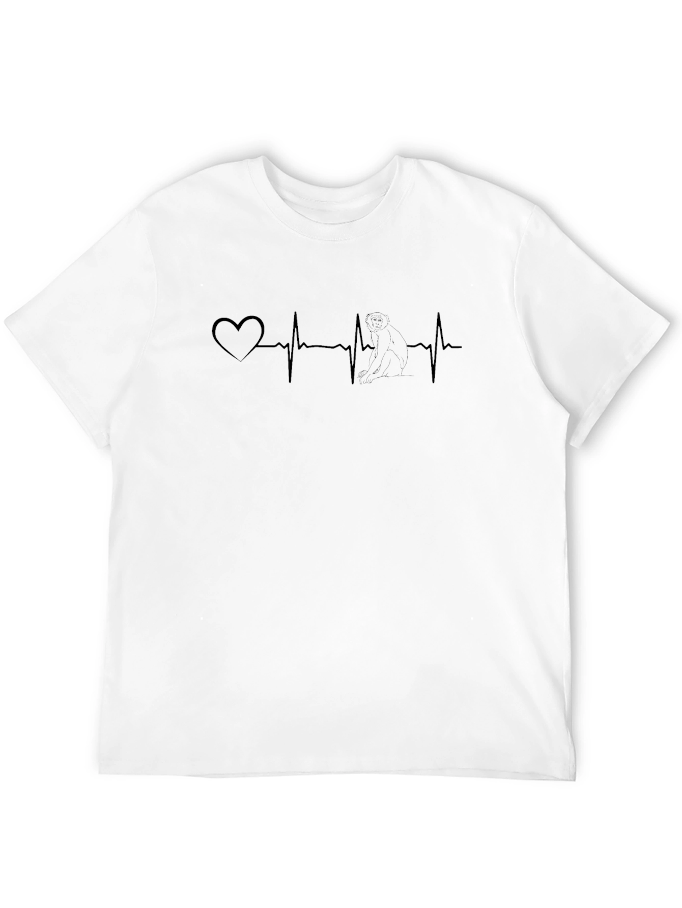Heartbeat Dog Lover T-Shirt - Unisex Cotton Tee