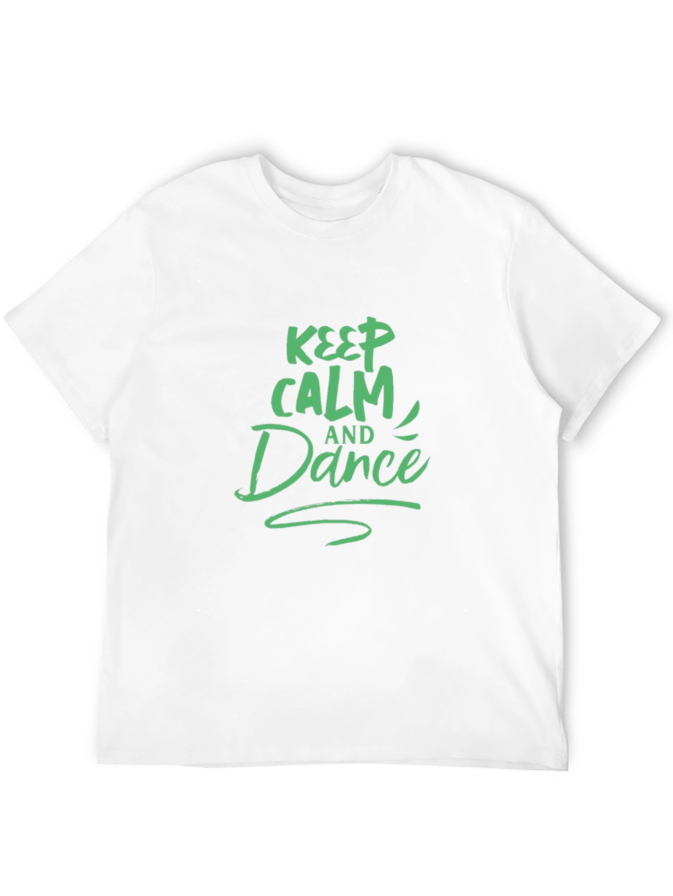 Keep Calm and Dance Black T-Shirt