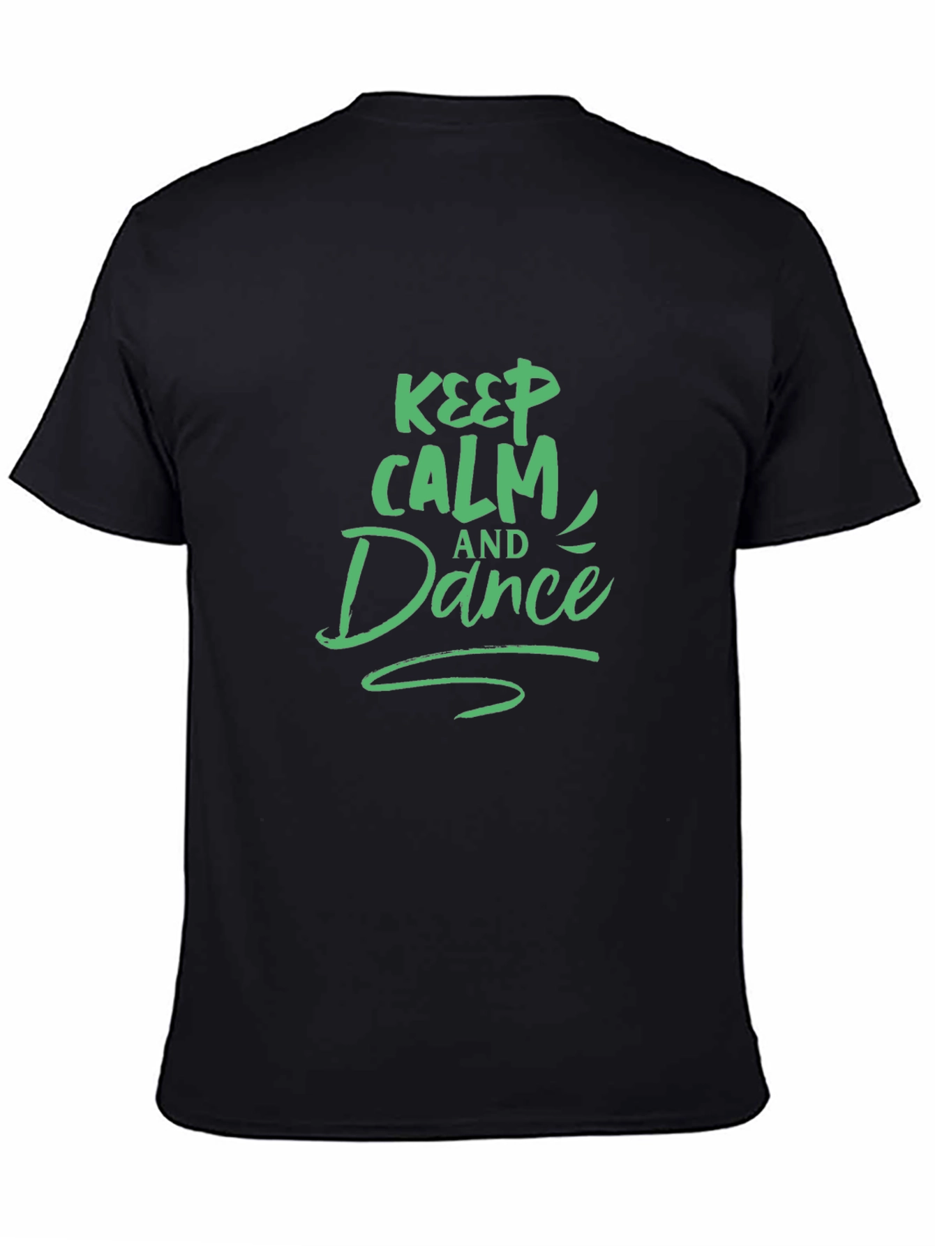 Keep Calm and Dance Black T-Shirt