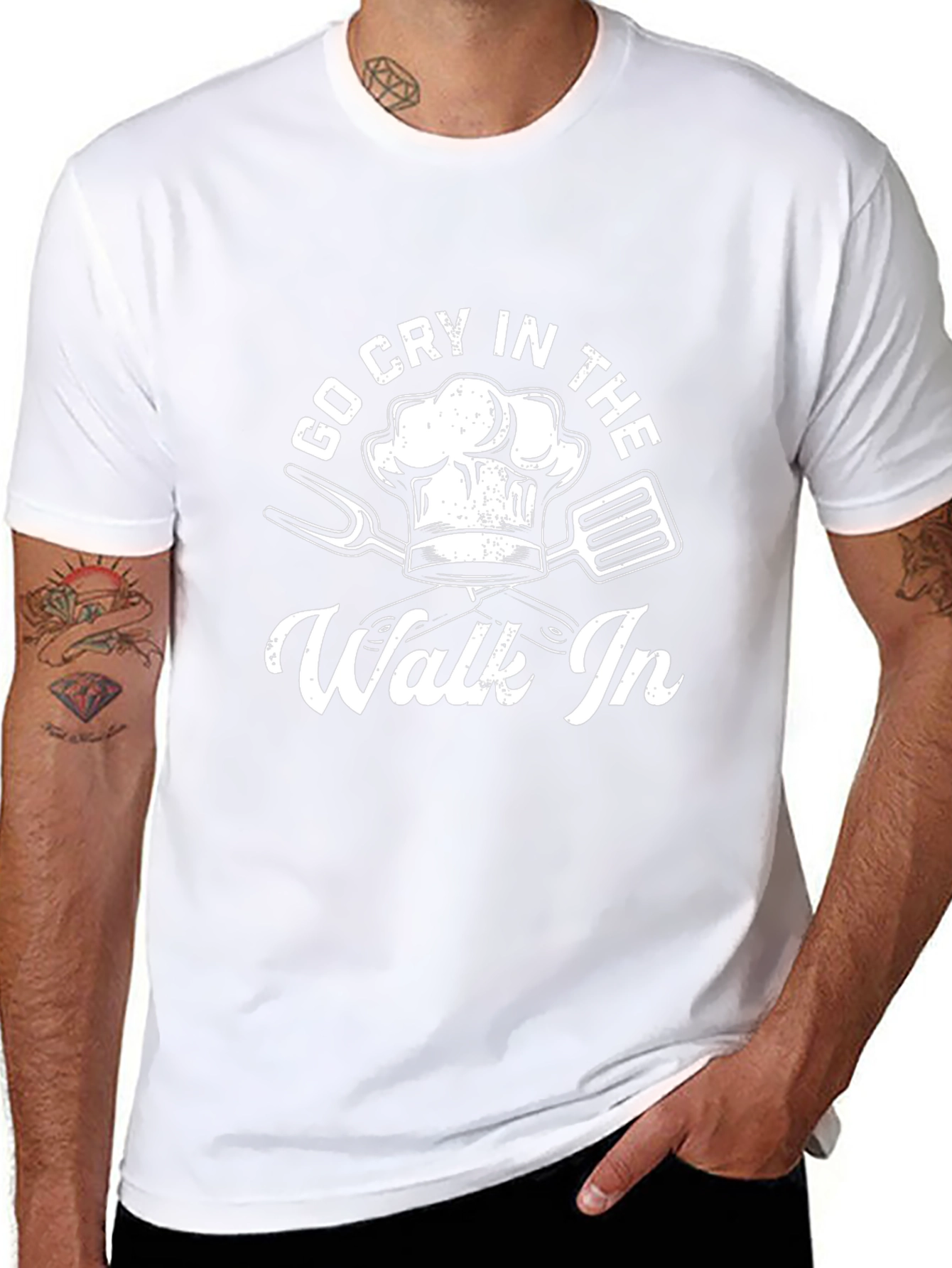 Go Cry In The Walk In Chef T-Shirt