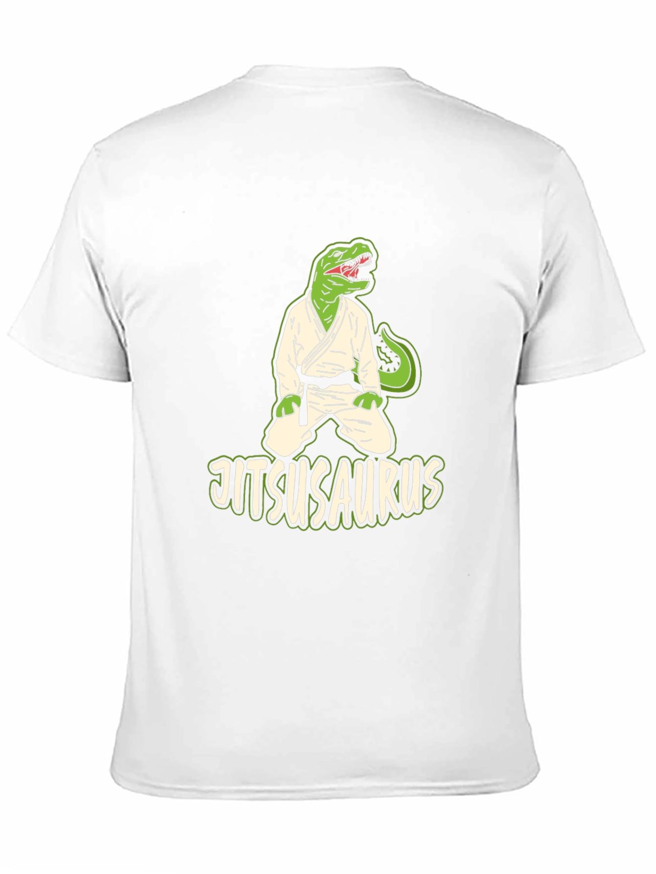 Jitsusaurus Black T-Shirt - Martial Arts Dino Tee