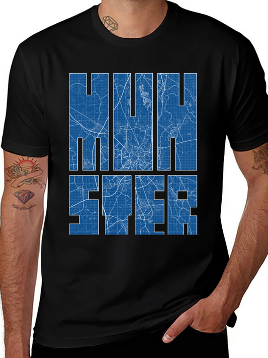 Hustler Blueprint Graphic Tee