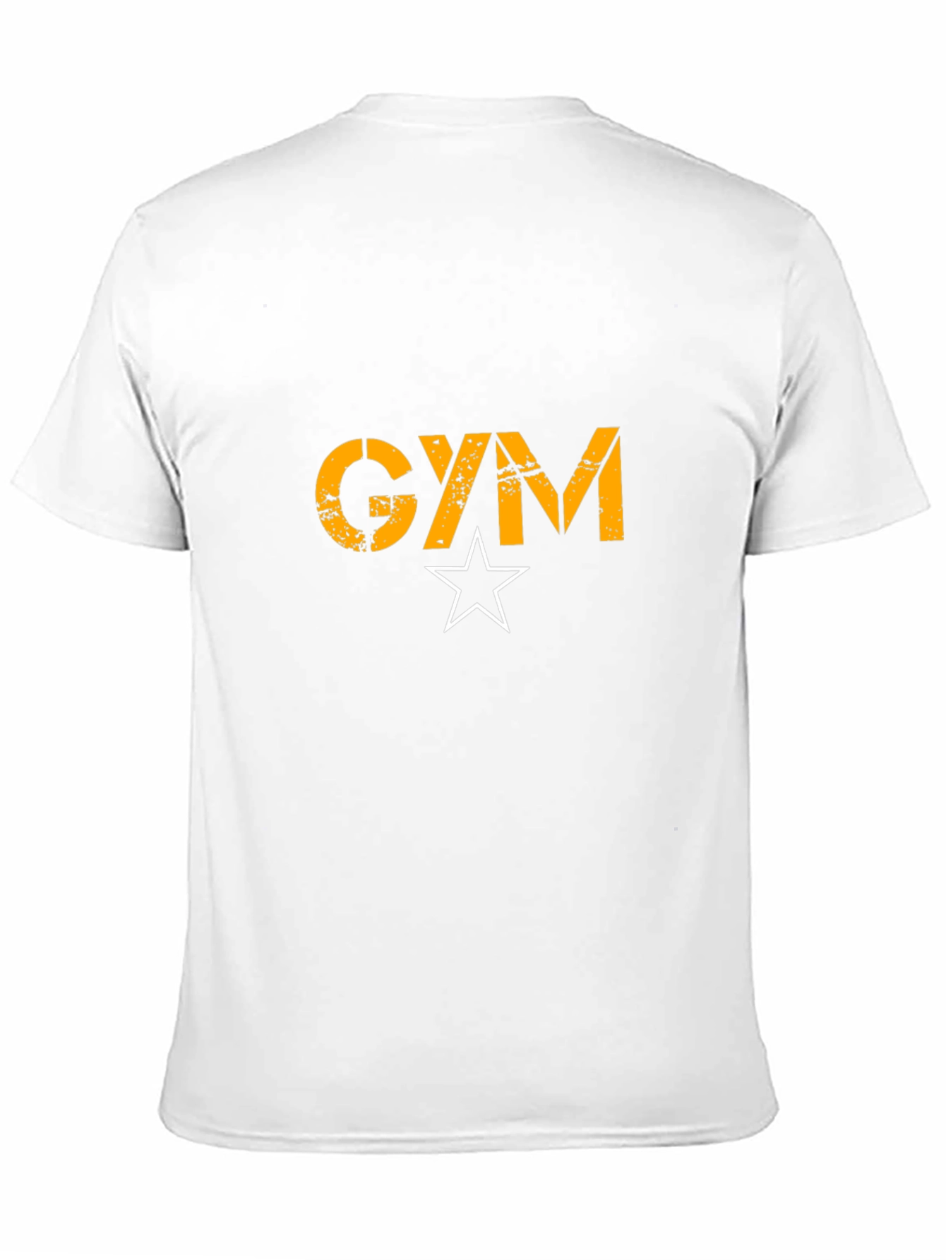 GYM Star Graphic Black T-Shirt