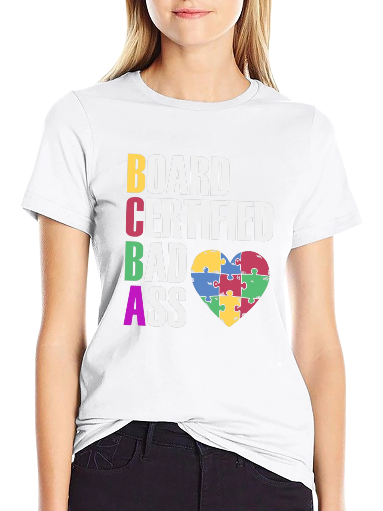 Board Certified Badass Autism Awareness T-Shirt