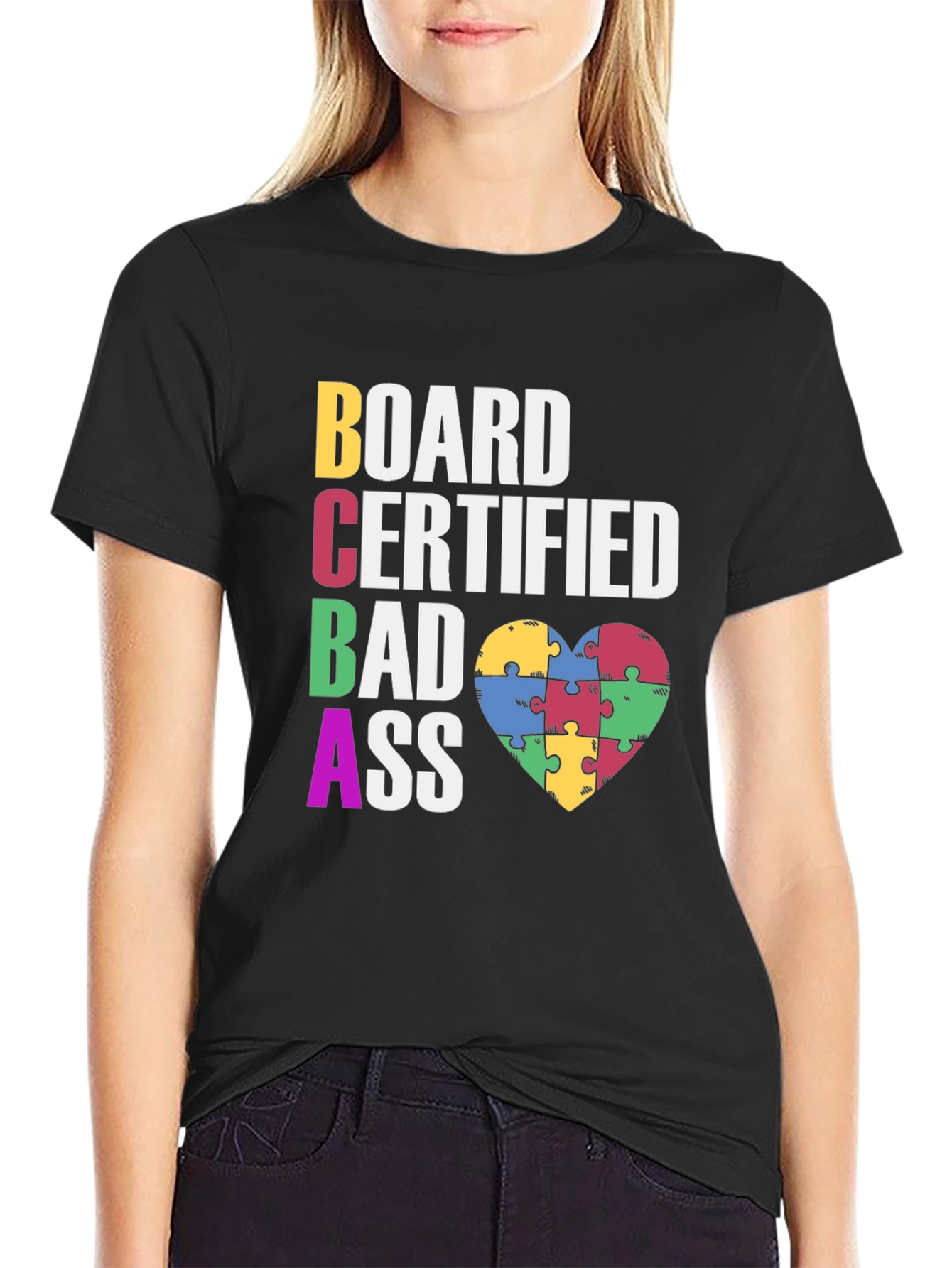 Board Certified Badass Autism Awareness T-Shirt