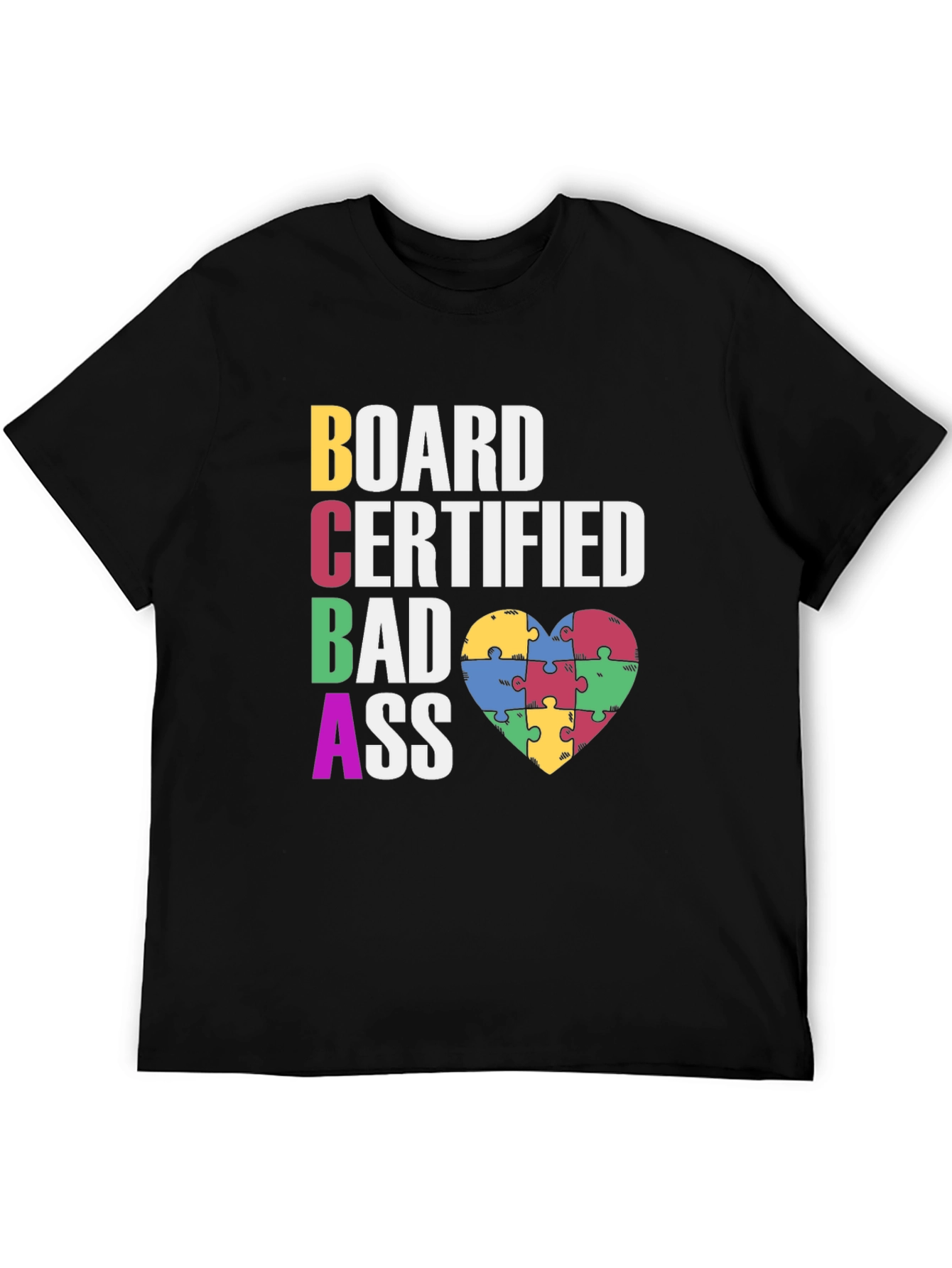 Board Certified Badass Autism Awareness T-Shirt