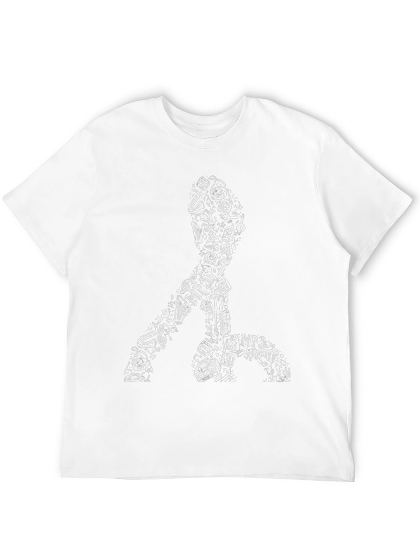Unique Music Lover Black T-Shirt