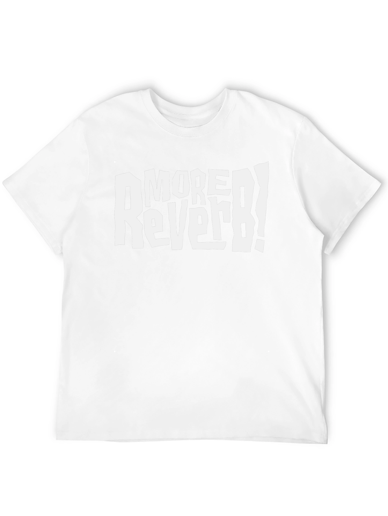 More Reverb! Graphic Tee - Black Cotton T-Shirt