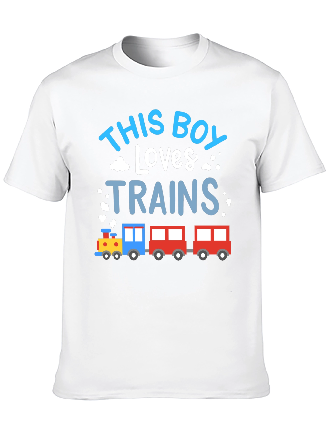 This Boy Loves Trains T-Shirt