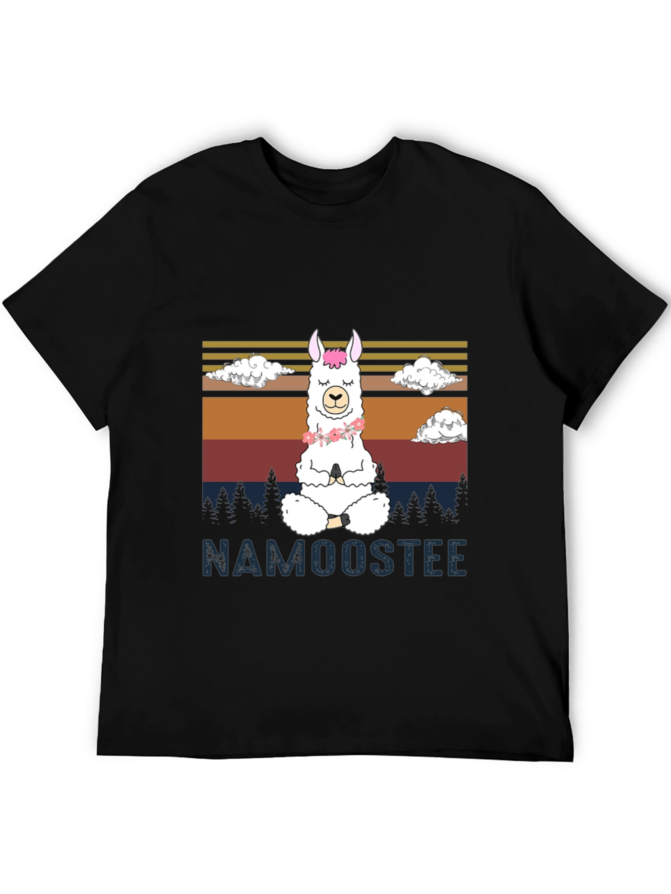 Namooostee Yoga Llama Tee