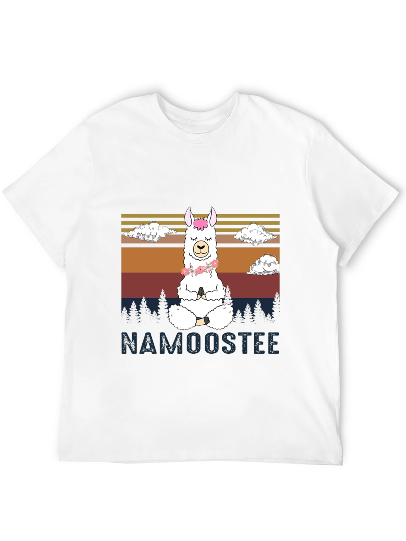 Namooostee Yoga Llama Tee