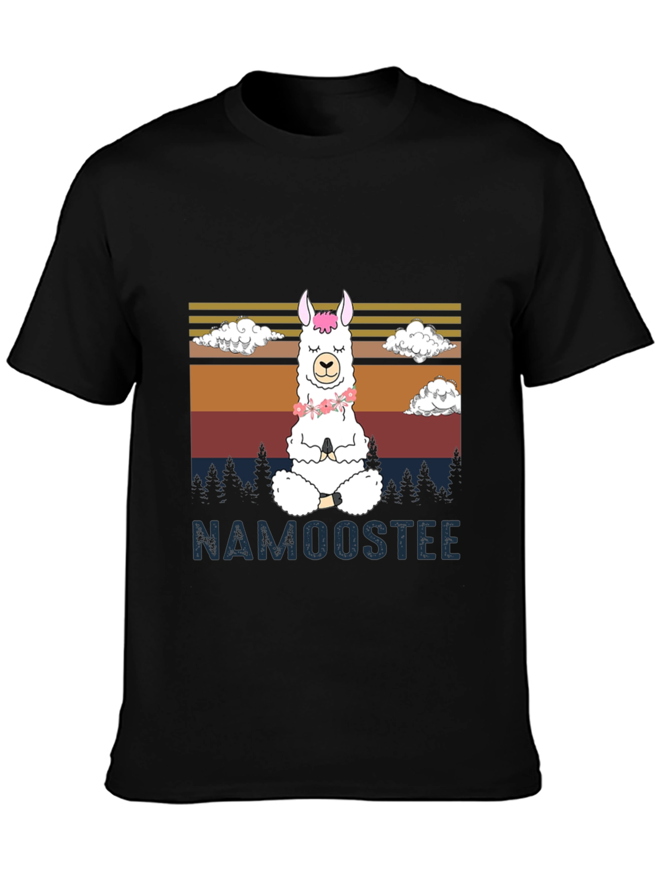 Namooostee Yoga Llama Tee