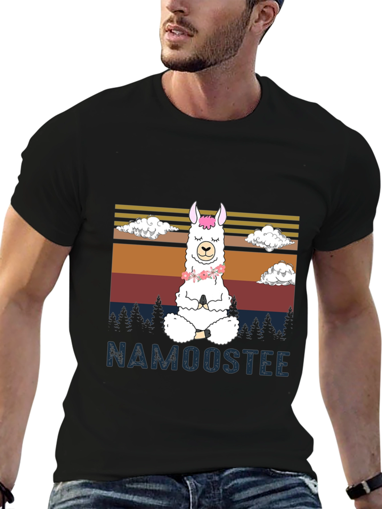 Namooostee Yoga Llama Tee