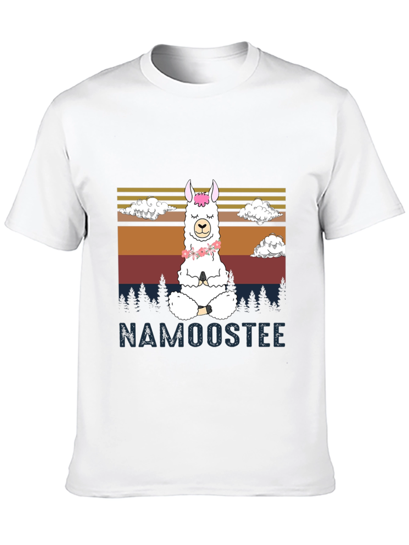 Namooostee Yoga Llama Tee