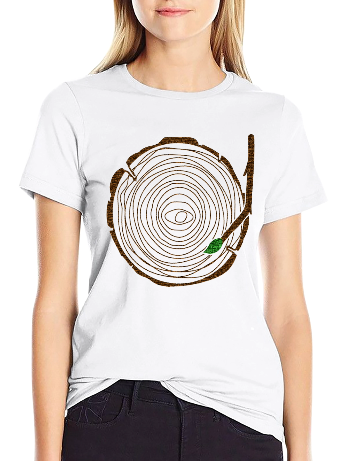 Eye of the Forest Tree Ring Graphic Tee