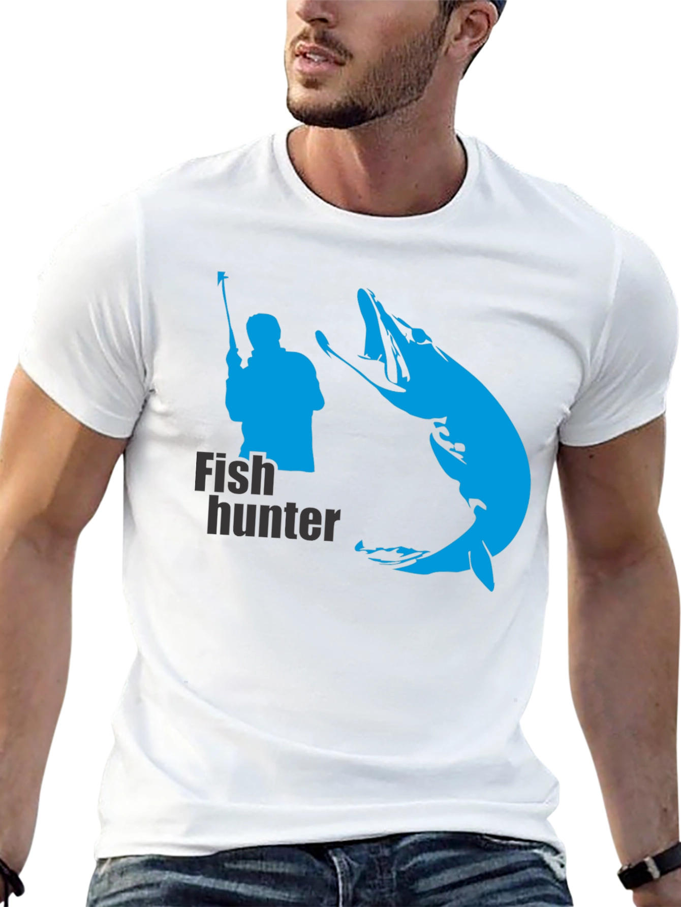 Fish Hunter Graphic Tee - Anglers Dream