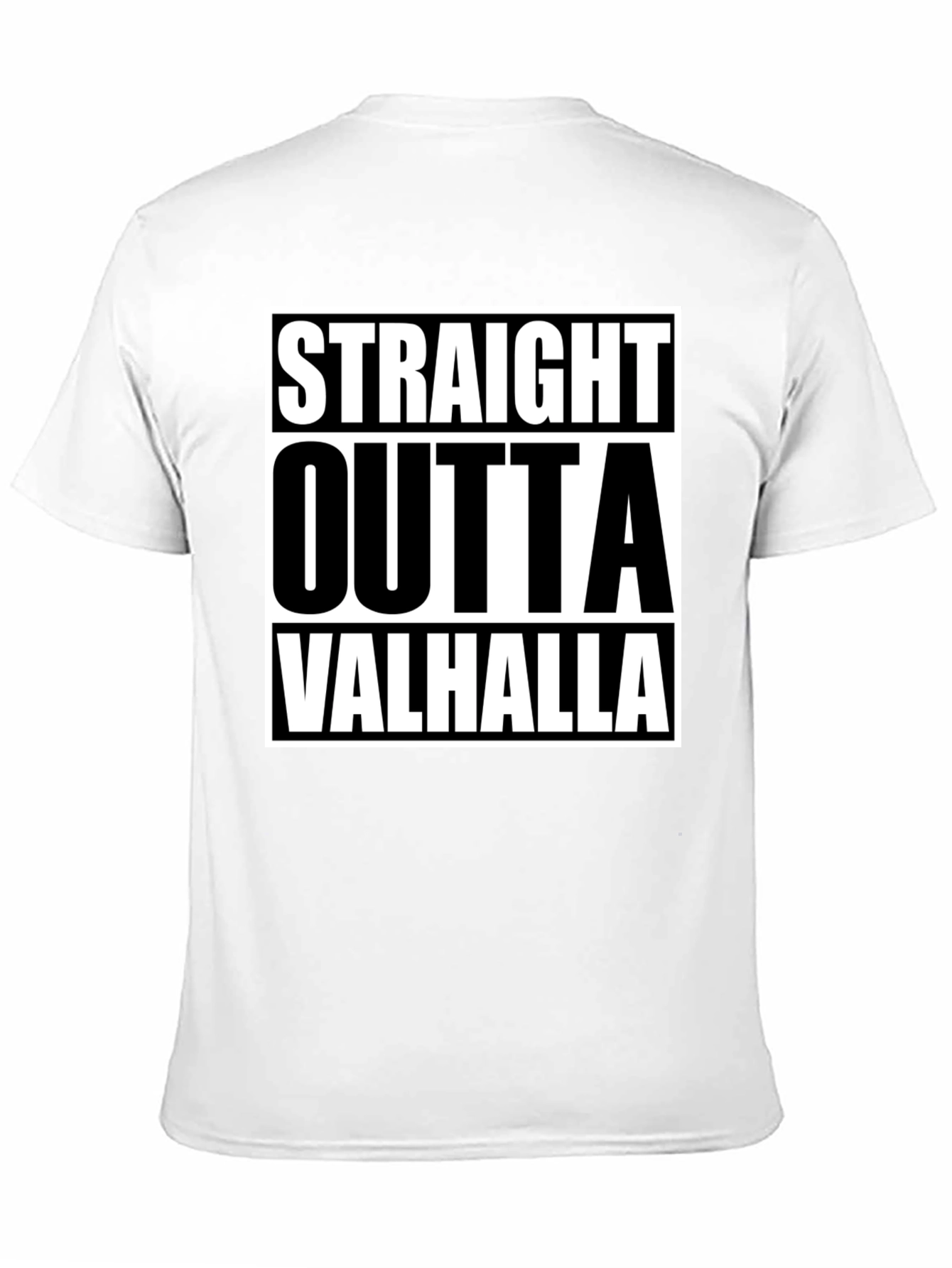 Straight Outta Valhalla Graphic Tee